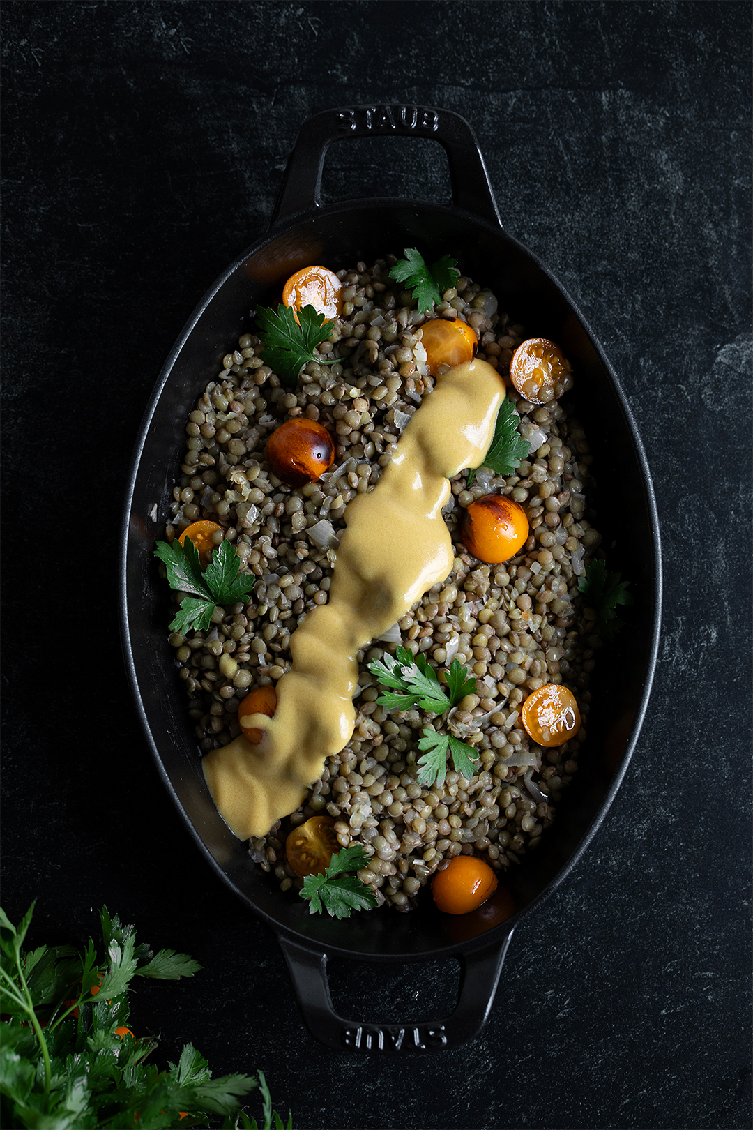 LENTIL SALAD VEGAN PLANT-BASED