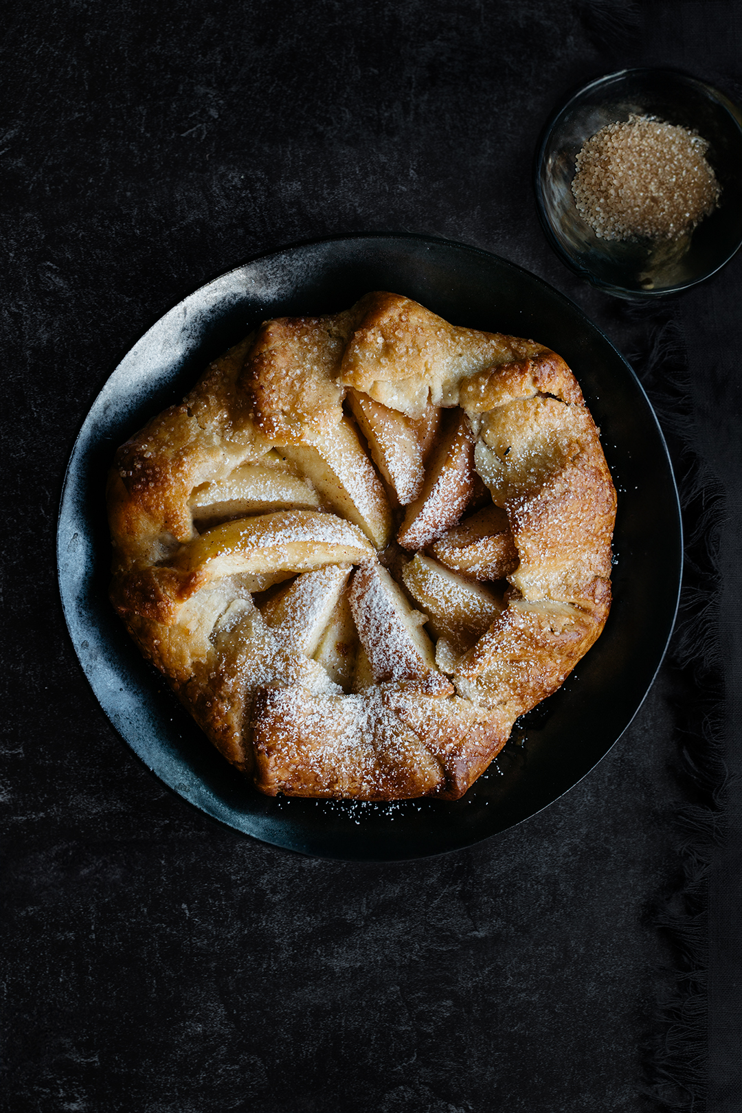 Salted Caramel Apple Galette