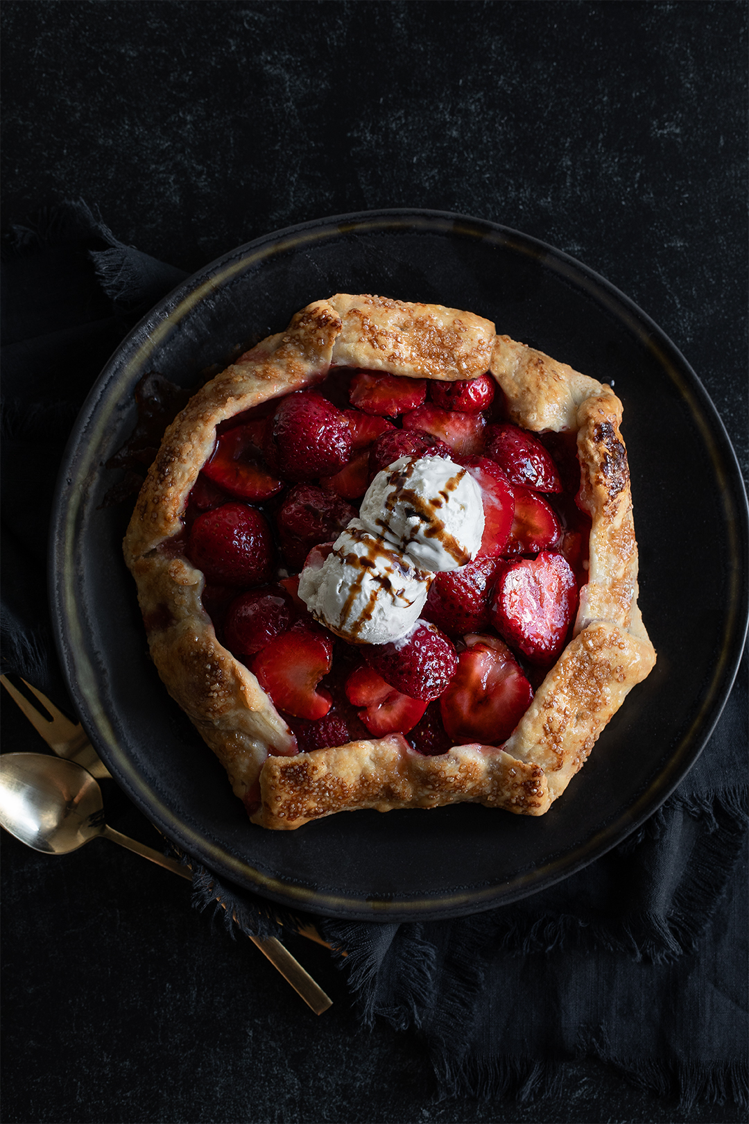 Strawberry Galette